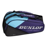 Dunlop Tennis Racket Bag FX Performance (Racket Bag, 3 Main Compartments) 2026 blue/black 12-pack